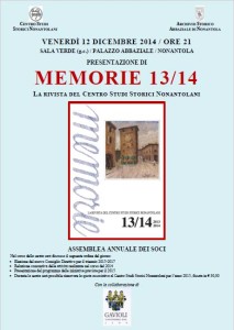 Loc- Memorie 13-14